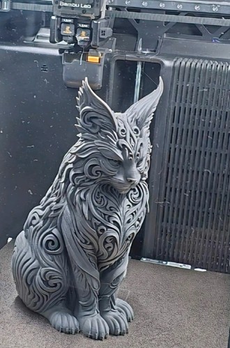 Maine coon cat - coon, figurine
